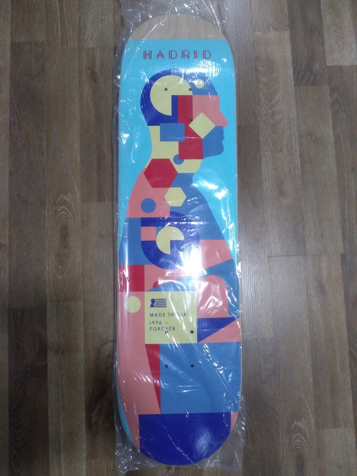 Madrid Pie Chart Skateboard Deck 8"