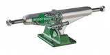 Independent STAGE 11 FORGED HOLLOW CHRIST JOSLIN Skateboard Trucks - Silver/Green [set/2]