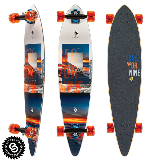 Sector9 Jewel Merchant Longboard Complete 38"