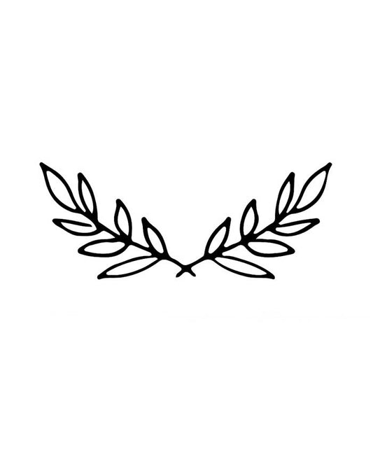 Le Inka Laurel Wreath Xpress Tattoo [S137/Spx-029] - 4.3 X 1.7