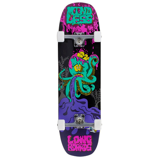 Mindless 32.5" OCTOPUKE Longboard Complete - Pink / Purple - LocoSonix