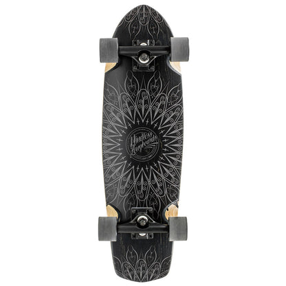 Mindless 28" Mandala Longboard Complete - Black - LocoSonix