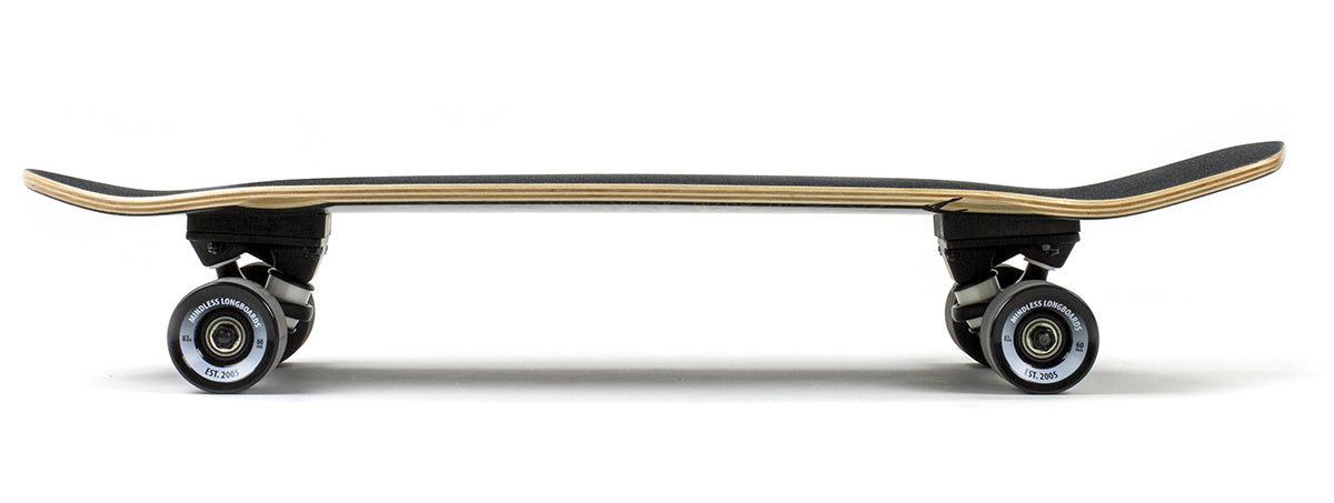 Mindless 28" Mandala Longboard Complete - Black - LocoSonix