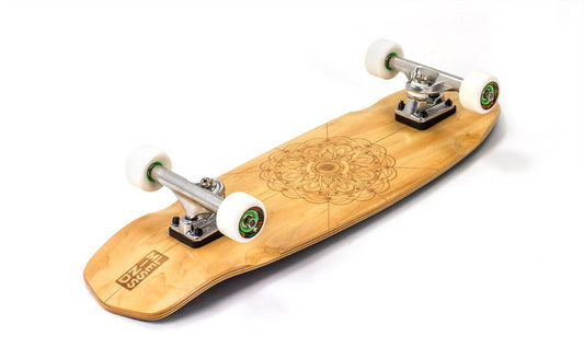 Mindless Mandala Gen X Longboard Complete - Natural 28"