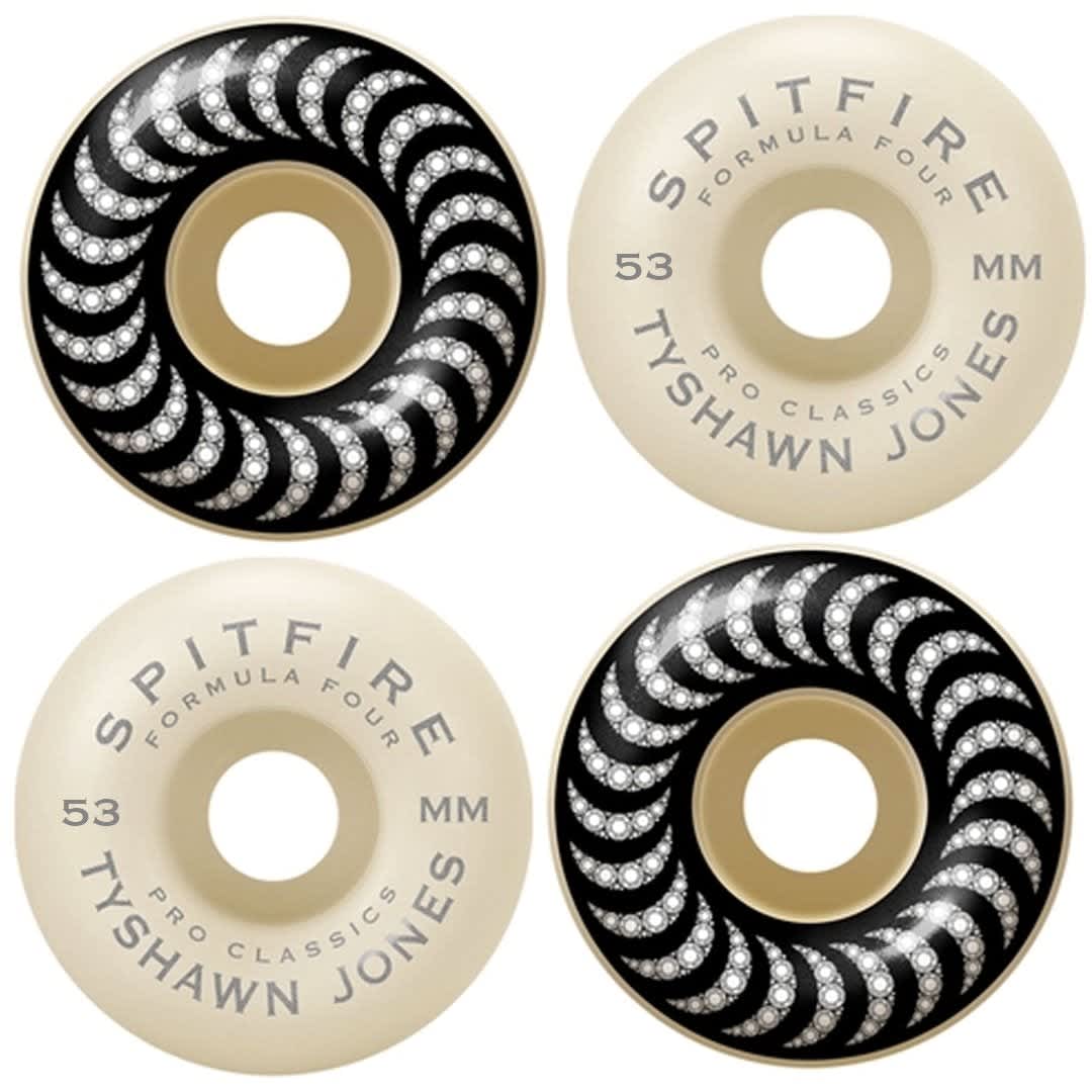 Spitfire F499 Tyshawn Pro Classics Ltd Skateboard Wheels 53mm 99A [set/4]