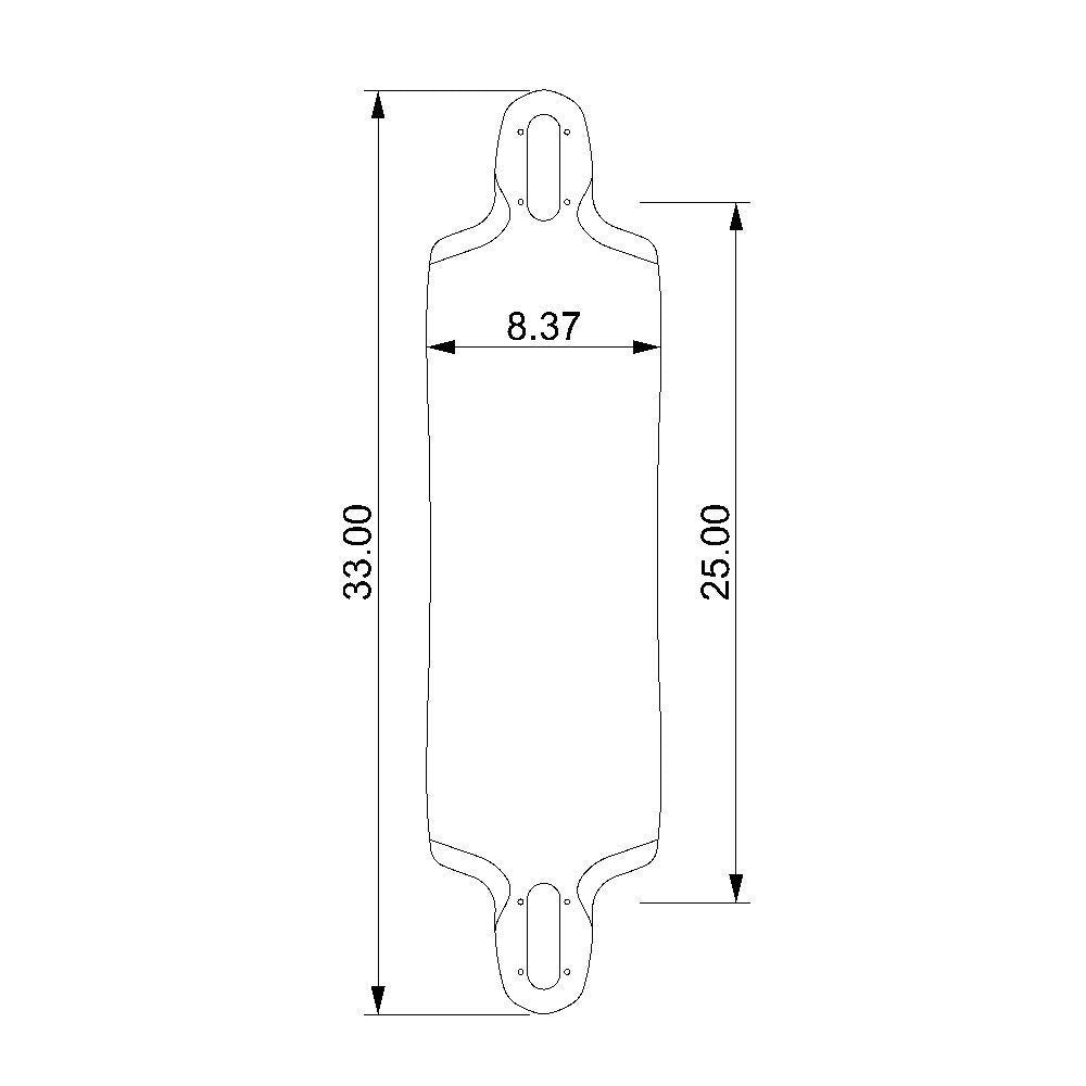 DB Mini Cooper Longboard Complete 33"