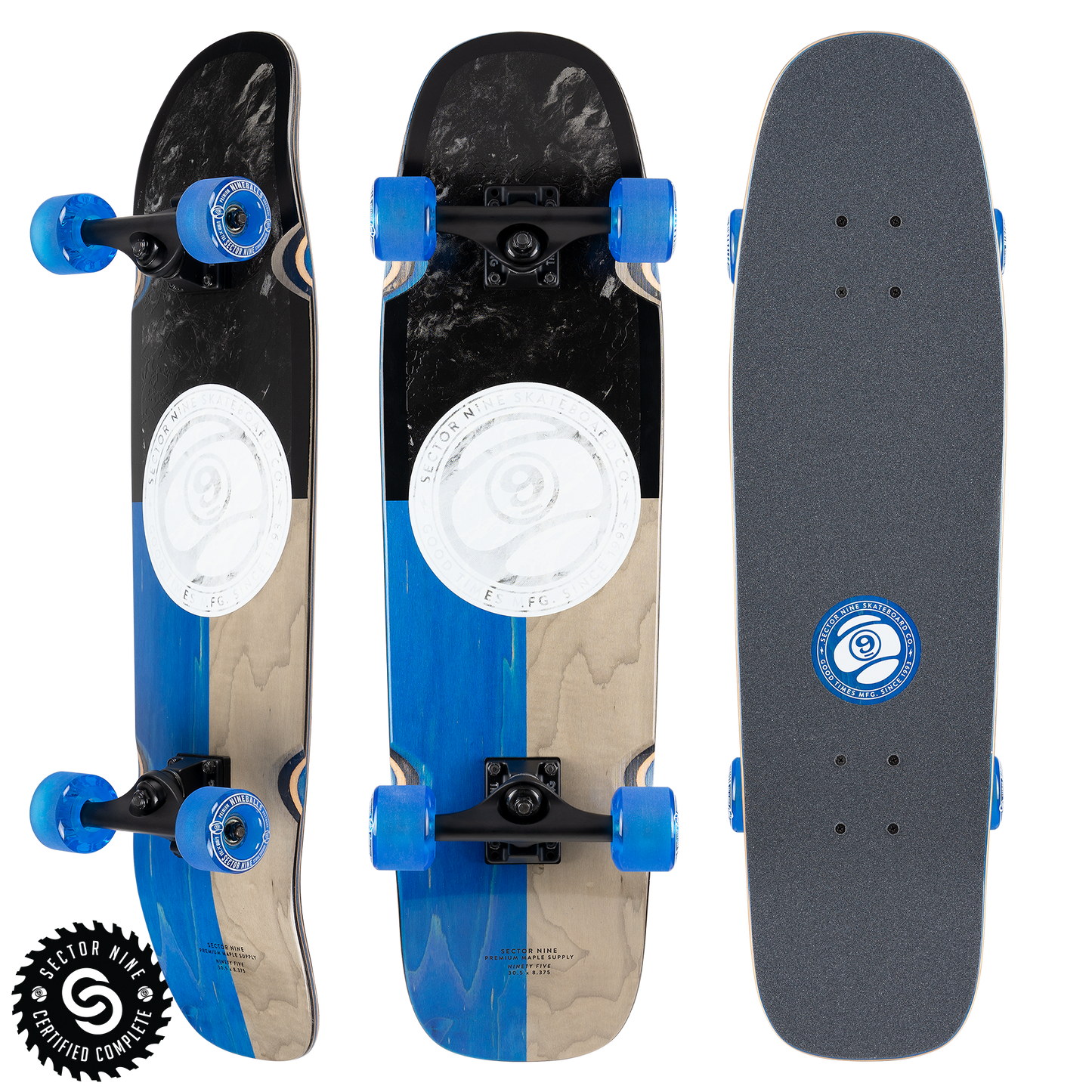 Sector9 Ninety Five Divide Longboard Complete 30.5"