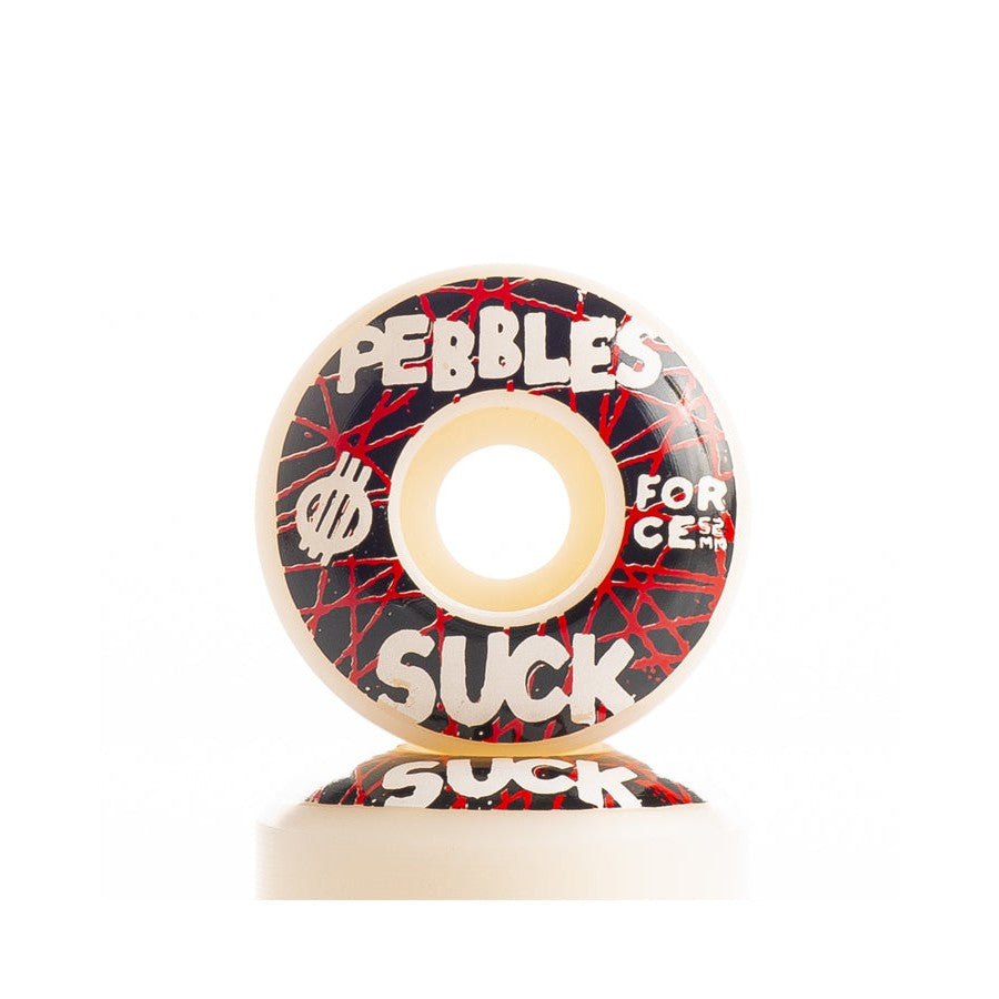 Force Pebbles Suck Skateboard Wheels 52mm 101A [set/4]