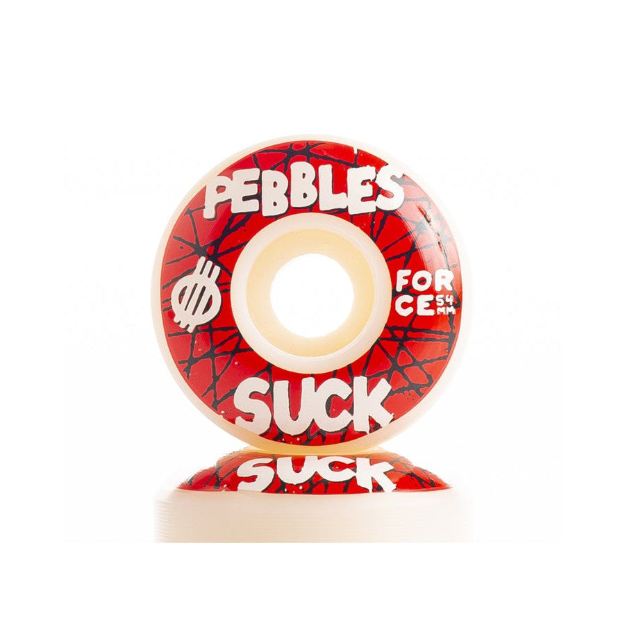Force Pebbles Suck Skateboard Wheels 54mm 101A [set/4]