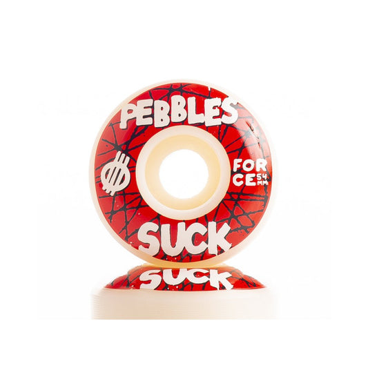 Force Pebbles Suck Skateboard Wheels 54mm 101A [set/4]