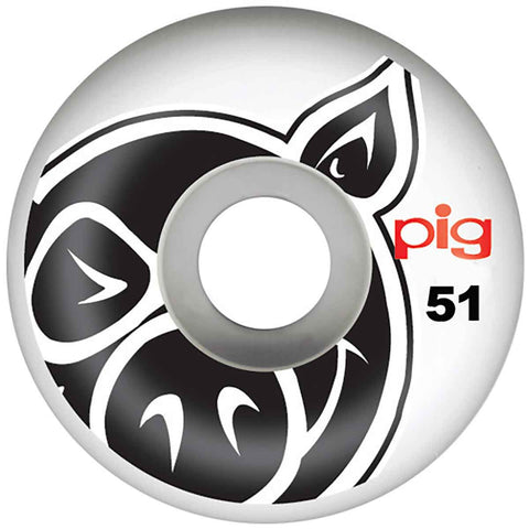 Pig HEAD PROLINE NATURAL Skateboard Wheels 51MM [set/4]
