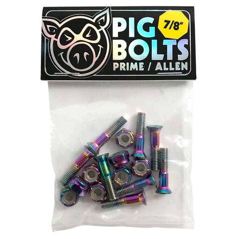 Pig PRIME ALLEN Hardware Bolts/Nuts 7/8" [set/8]