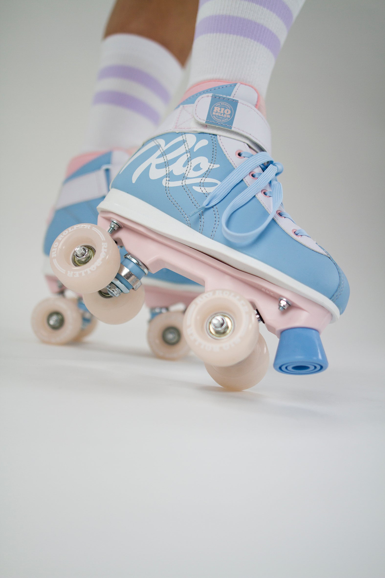 Rio Roller Milkshake Quad Skates - Cotton Candy - LocoSonix