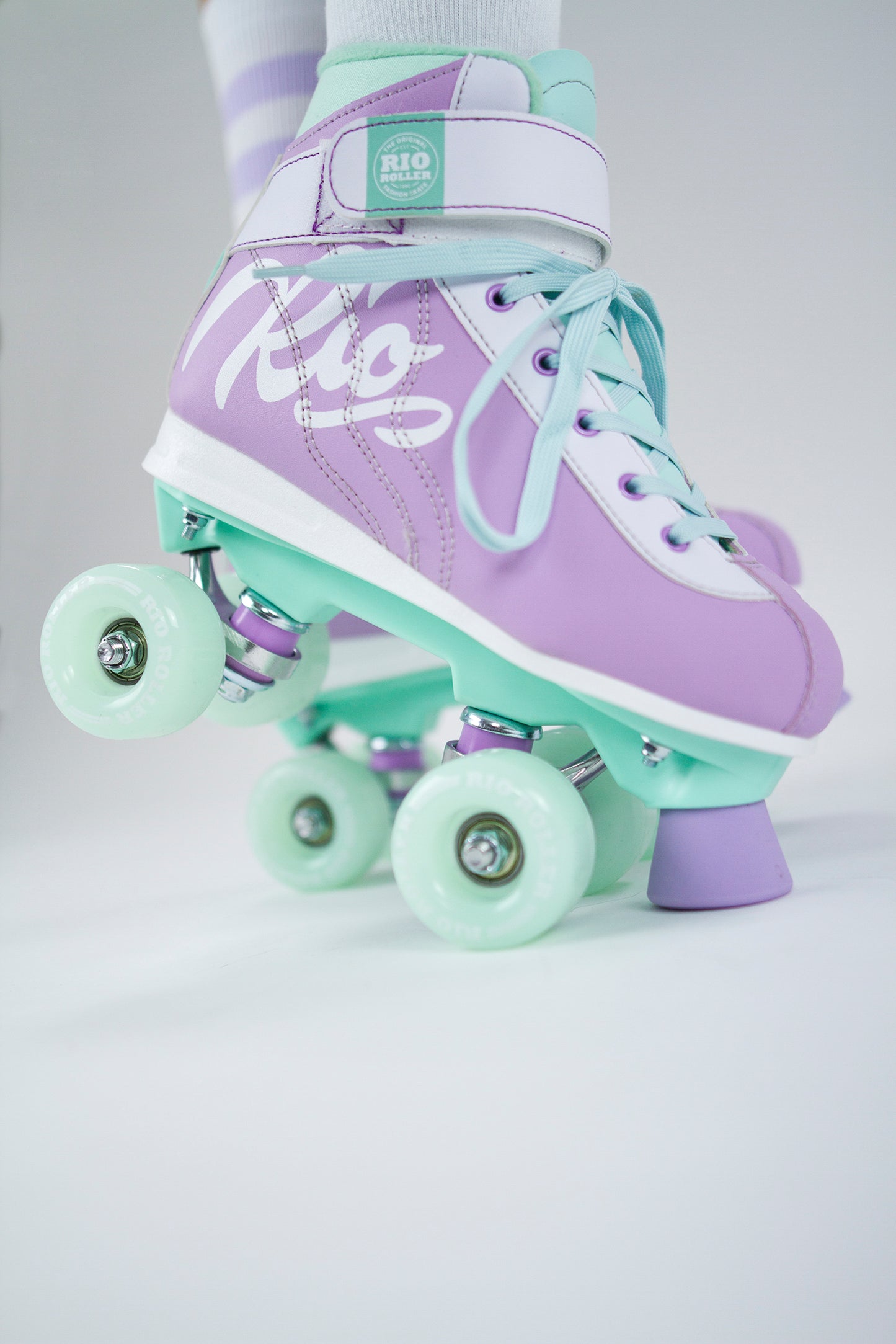 Rio Roller Milkshake Quad Skates - Mint Berry - LocoSonix