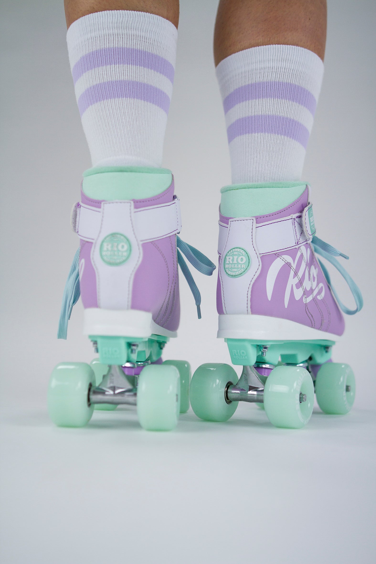 Rio Roller Milkshake Quad Skates - Mint Berry - LocoSonix