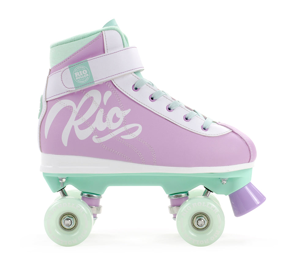 Rio Roller Milkshake Quad Skates - Mint Berry - LocoSonix