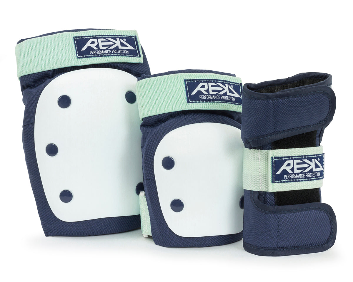 REKD Heavy Duty Triple Pad Set - Blue/Mint [pair]