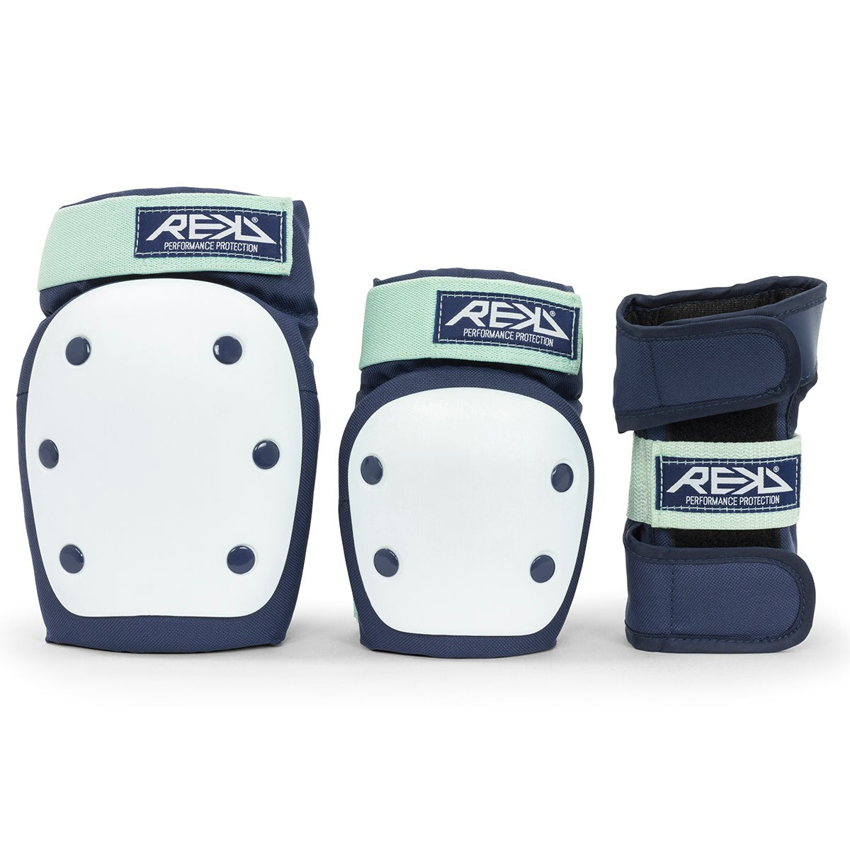 REKD Heavy Duty Triple Pad Set - Blue/Mint [pair]