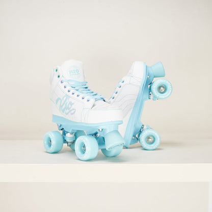 Rio Lumina Roller Skates - White/Blue