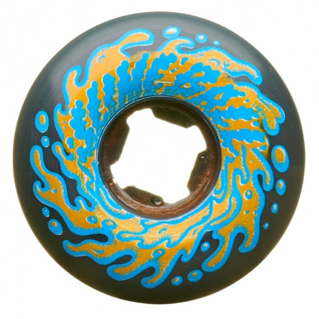 Slime Balls Double Take Vomit Mini Skateboard Wheels - Orange 54mm 97A [set/4]