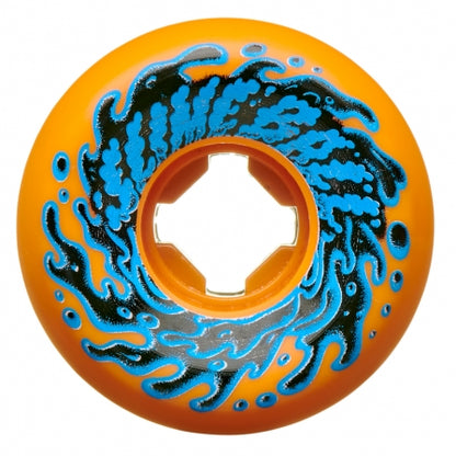 Slime Balls Double Take Vomit Mini Skateboard Wheels - Orange 54mm 97A [set/4]