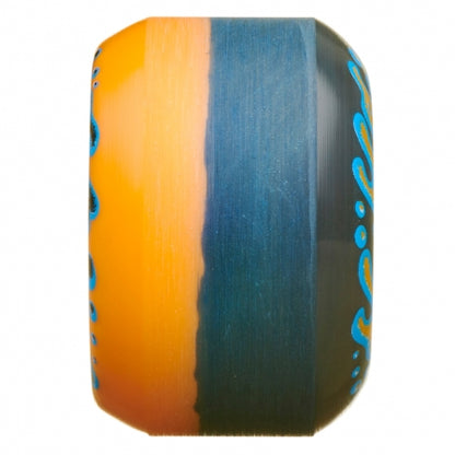 Slime Balls Double Take Vomit Mini Skateboard Wheels - Orange 54mm 97A [set/4]