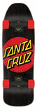 Santa Cruz 80s CLASSIC DOT CRUZER Longboard Complete - Black 31.7"