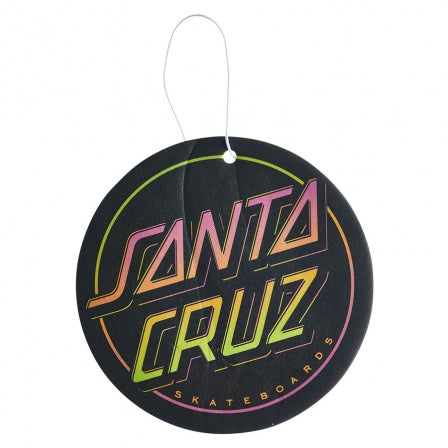 Santa Cruz Contra Dot Air Freshener - Black Fade