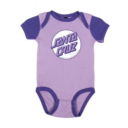 Santa Cruz MISSING DOT One Piece Infant T-Shirt - Lavender/Purple