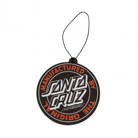 Santa Cruz MFG Dot Air Freshener - Black