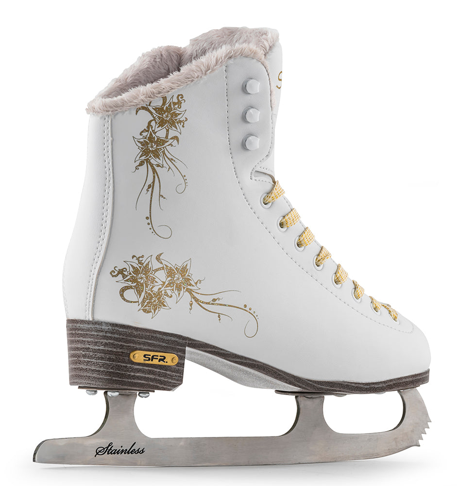 SFR Giltra Ice Skates - White