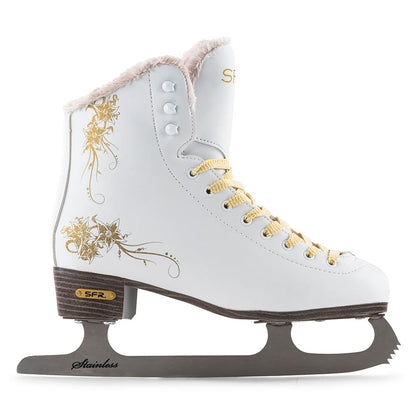 SFR Giltra Ice Skates - White