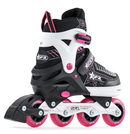 SFR Pulsar Adjustable Inline Skates - Pink