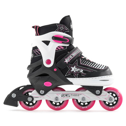 SFR Pulsar Adjustable Inline Skates - Pink