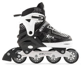 SFR PULSAR Adjustable Inline Skates - Silver