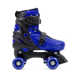 SFR NEBULA Adjustable Roller Skates - Black/Blue