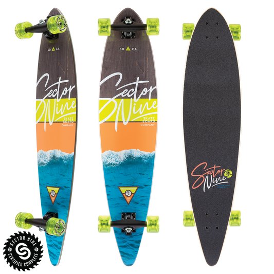 Sector9 Shoreline Ledger Longboard Complete 40"