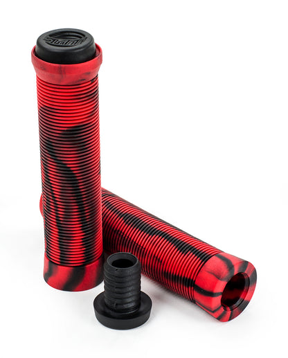 Slamm Pro Swirl Bar Grips [135mm] - LocoSonix