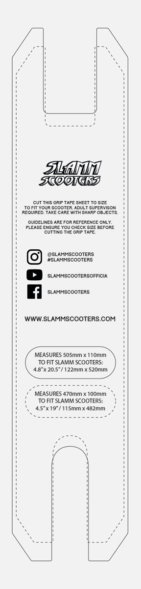 Slamm Stunt Scooter Griptapes - LocoSonix