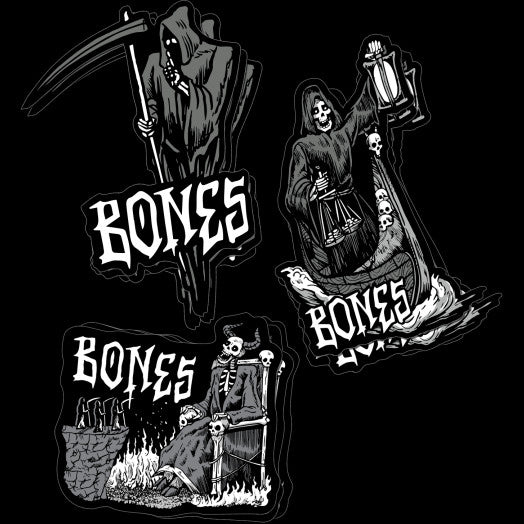 Bones Reaper Sticker 4" [Assorted]