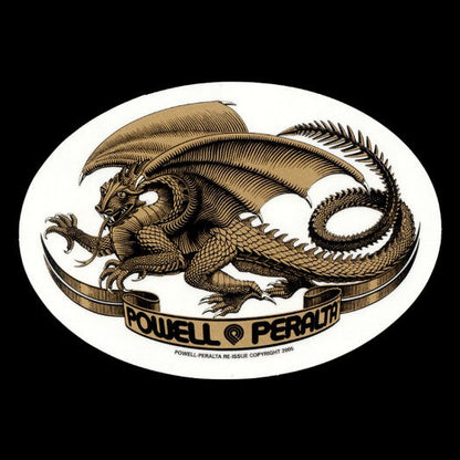 Powell-Peralta Oval Dragon Sticker 3.5x5"