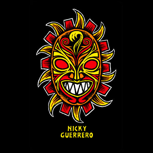 Powell-Peralta Nicky Guerrero Mask Sticker 4.75"