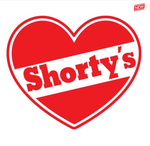 Shorty's HEART Logo Sticker 5"