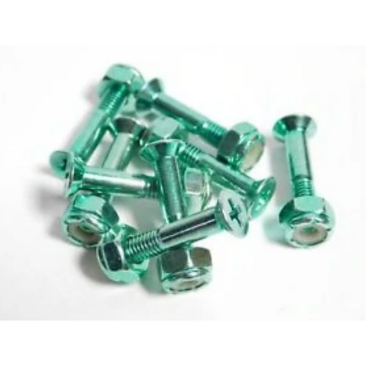 Cal-7 Chrome Phillips Hardware - 1" Green