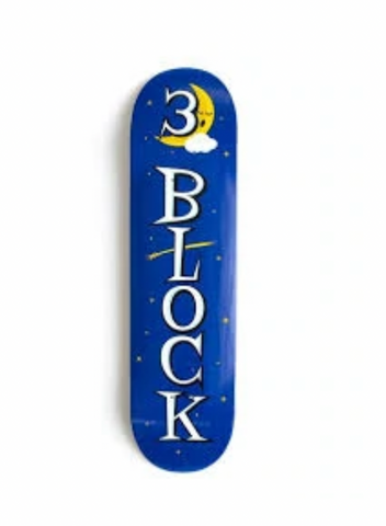 3Block GOODNIGHT Skateboard Deck