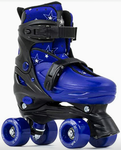 SFR NEBULA Adjustable Roller Skates - Black/Blue