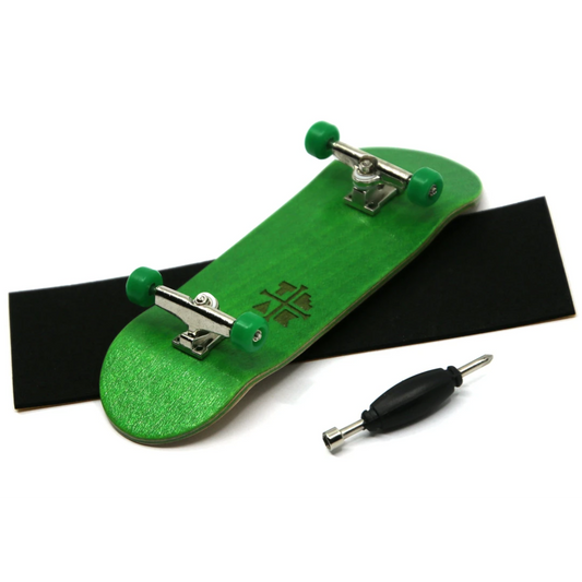 Teak PROlific Four Wheel Clover Fingerboard Complete 32mm [upgraded]