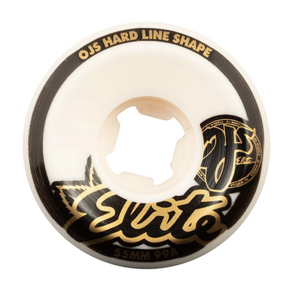 OJ Elite Hardline Skateboard Wheels 99A [set/4]