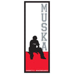 Shorty's MUSKA BOARD Logo Sticker 3.6"