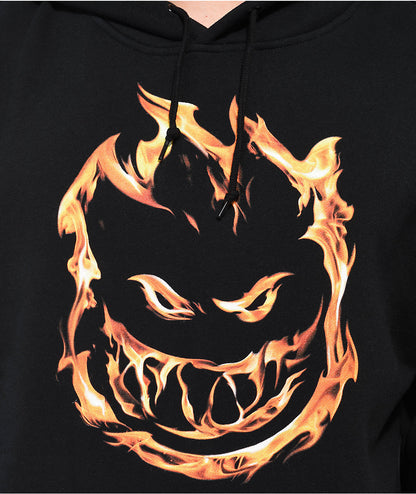 Spitfire 451 Hoodie - Black/Orange